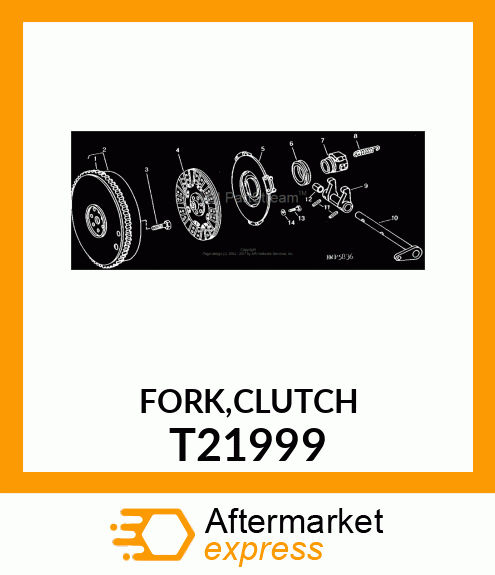 FORK,CLUTCH T21999