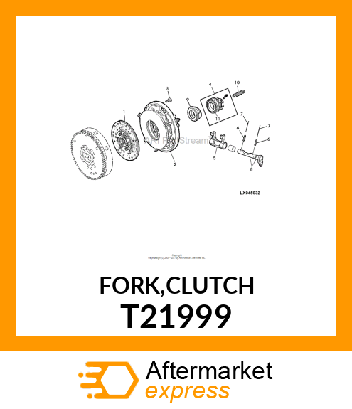 FORK,CLUTCH T21999