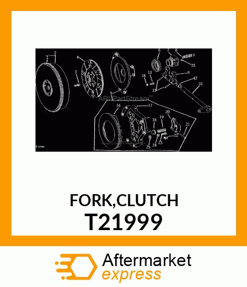 FORK,CLUTCH T21999