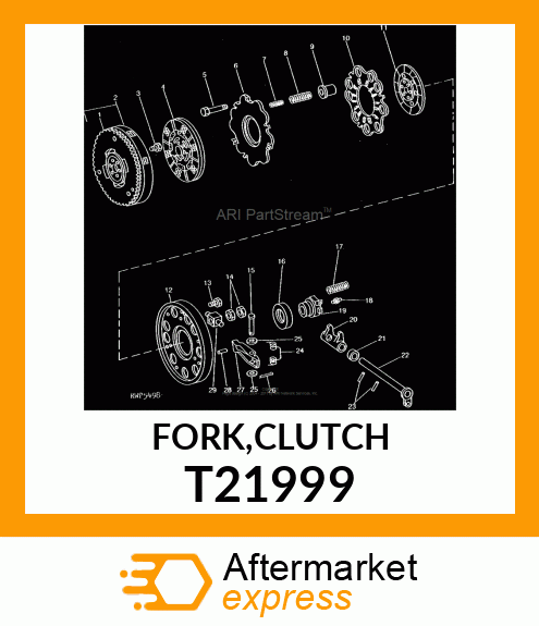 FORK,CLUTCH T21999