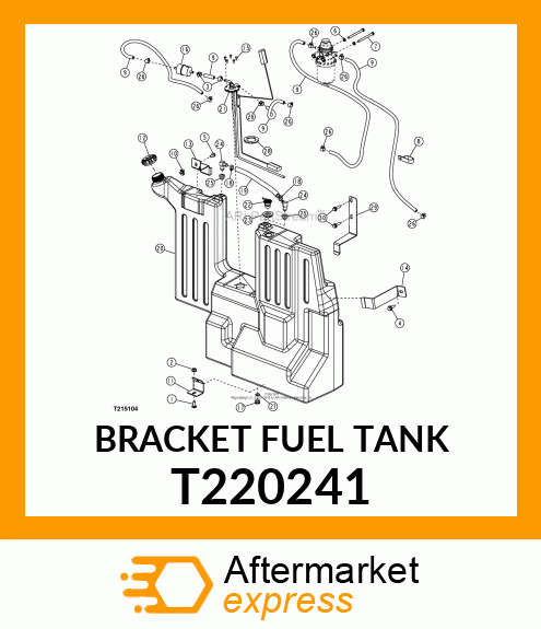 BRACKET FUEL TANK T220241