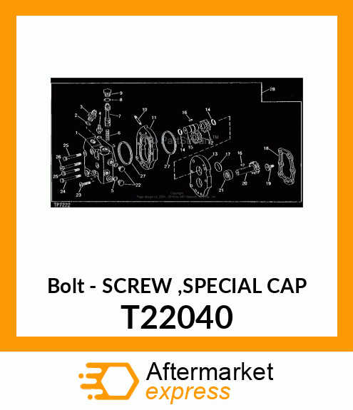 Bolt T22040