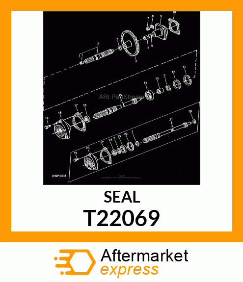 Seal - SEAL,OIL T22069