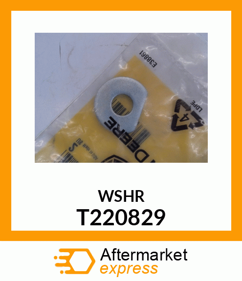 WASHER, SPECIAL T220829