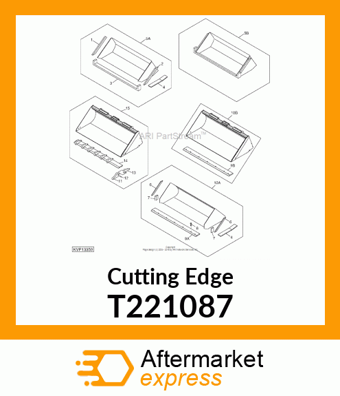 Spare part T221087 + Cutting Edge