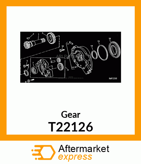 Gear T22126