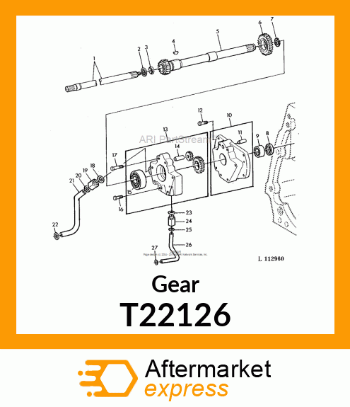 Gear T22126
