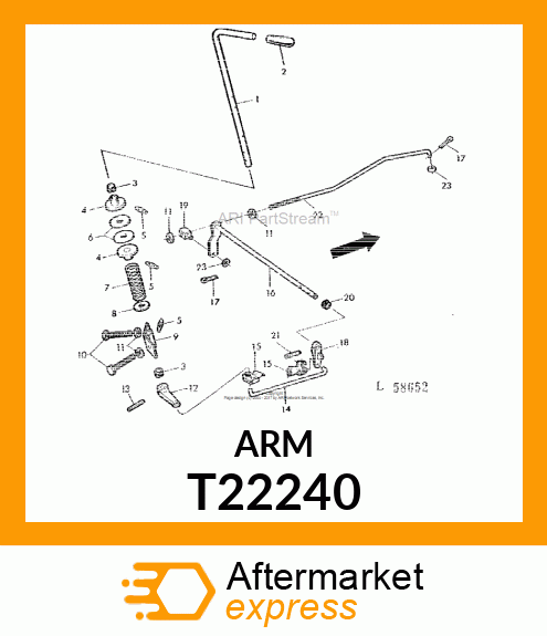 ARM,SPEED CONTROL T22240