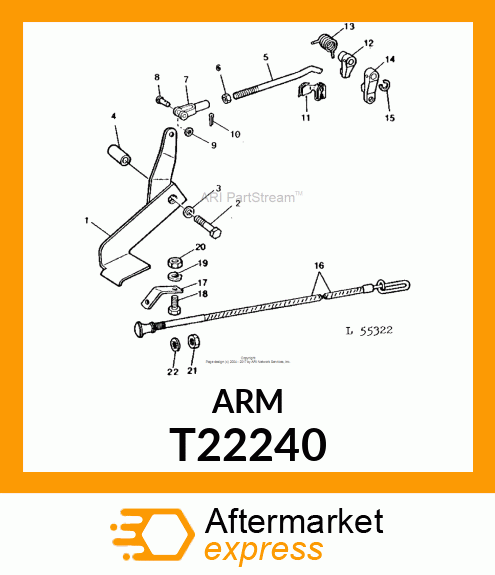 ARM,SPEED CONTROL T22240