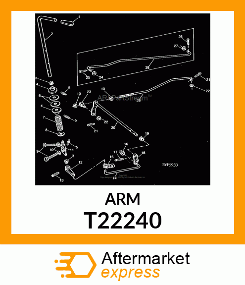 ARM,SPEED CONTROL T22240