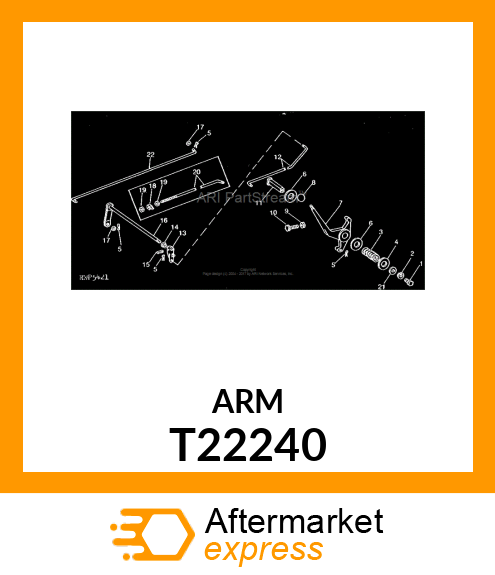 ARM,SPEED CONTROL T22240