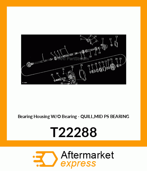 Bearing Housing W/O Bearing T22288