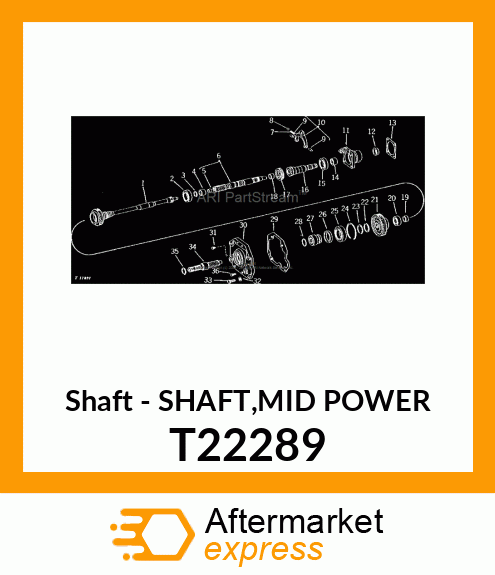 Shaft T22289