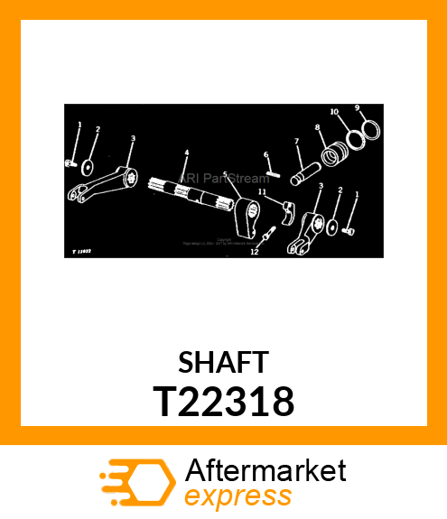 Rockshaft - ROCKSHAFT T22318