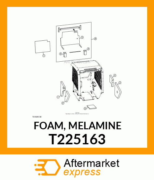 FOAM, MELAMINE T225163