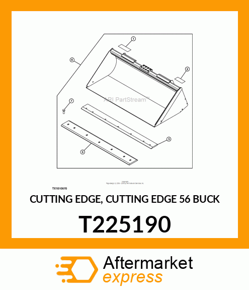 CUTTING EDGE, CUTTING EDGE 56 BUCK T225190