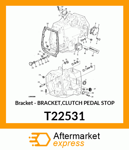 Bracket T22531