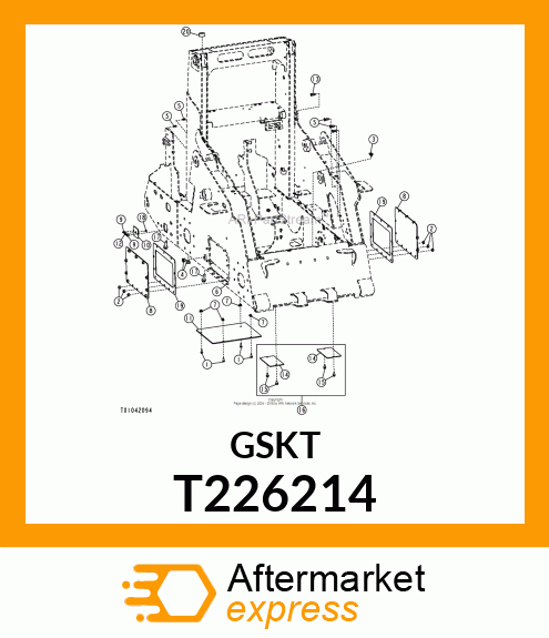 CHAINCASE COVER GASKET T226214