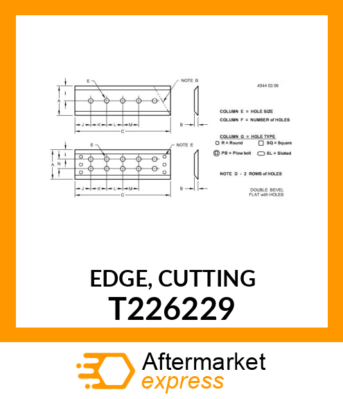 Max Cutting Edge T226229