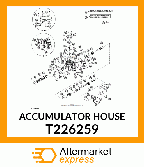 ACCUMULATOR HOUSE T226259