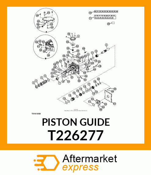 PISTON GUIDE T226277