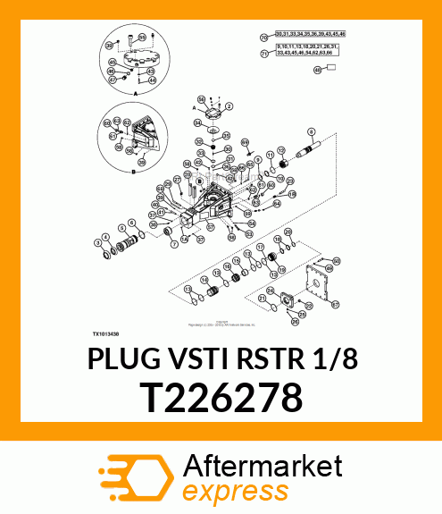 PLUG VSTI RSTR 1/8 T226278