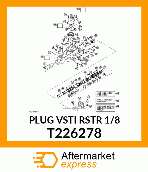 PLUG VSTI RSTR 1/8 T226278