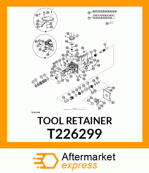 TOOL RETAINER T226299