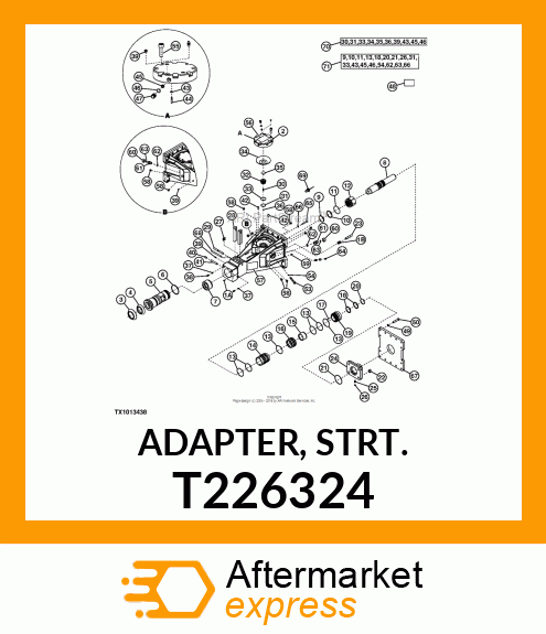 ADAPTER, STRT. T226324