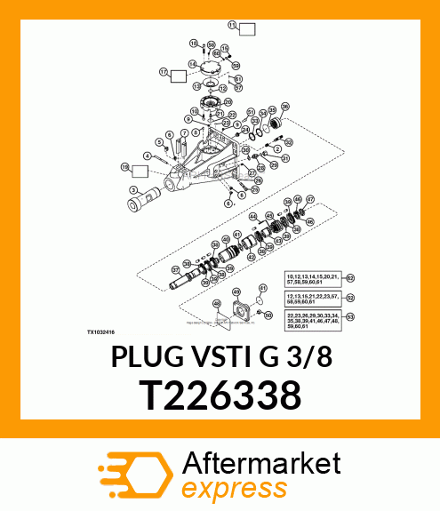 PLUG VSTI G 3/8 T226338