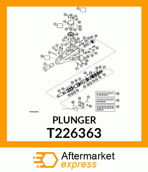 PLUNGER T226363