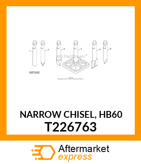 NARROW CHISEL, HB60 T226763