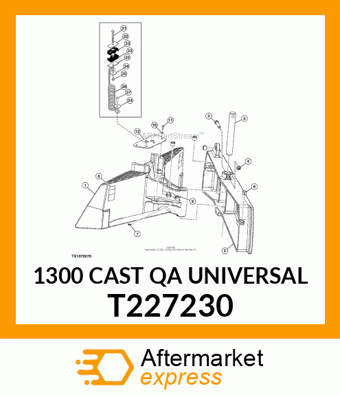 1300 CAST QA UNIVERSAL T227230