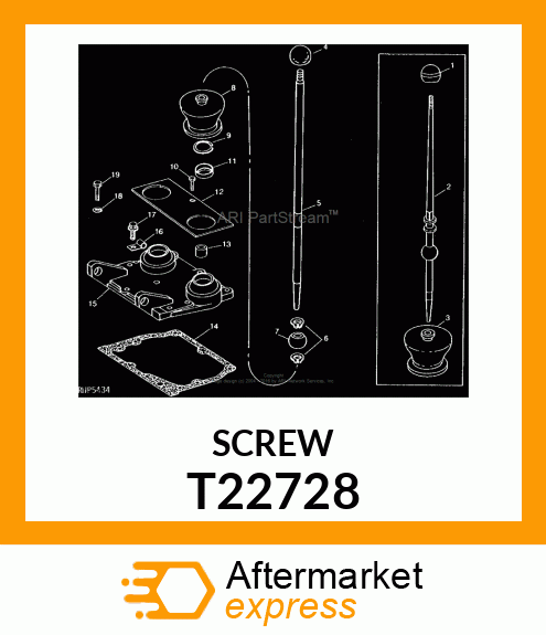 SCREW,SPECIAL CAP T22728