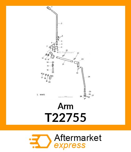 Arm T22755