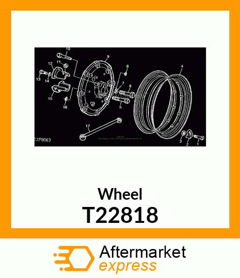 Wheel T22818