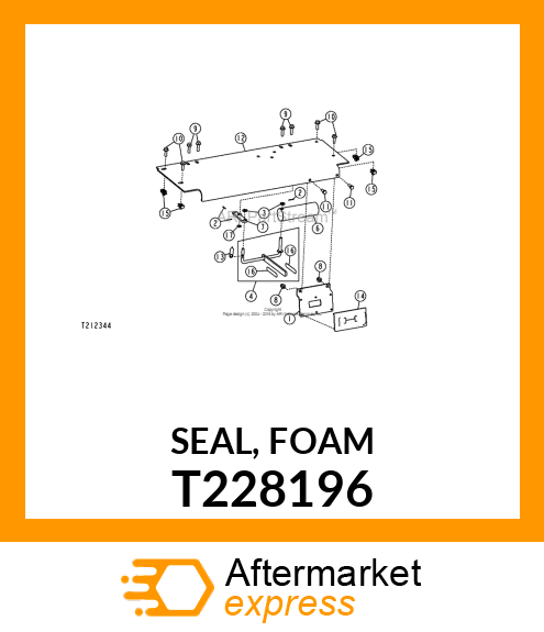 SEAL, FOAM T228196