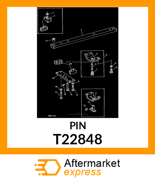 PIN,SPRING LOCKING T22848