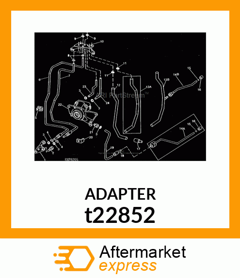 FITTING, ADAPTER t22852