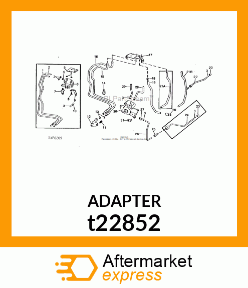 FITTING, ADAPTER t22852