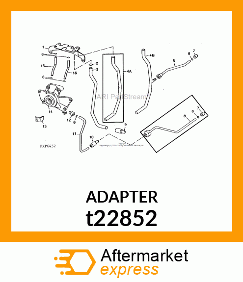 FITTING, ADAPTER t22852