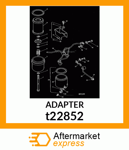 FITTING, ADAPTER t22852