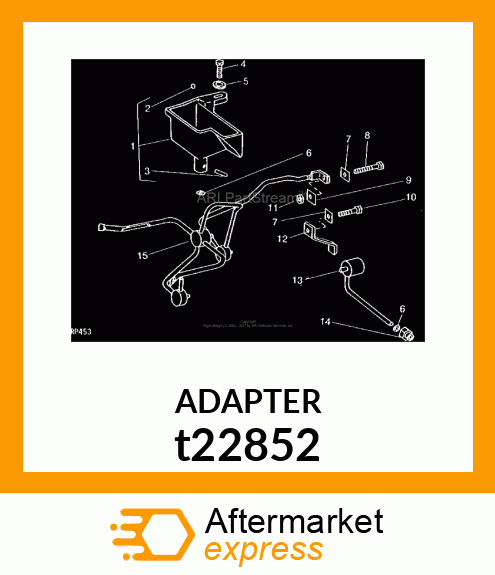 FITTING, ADAPTER t22852