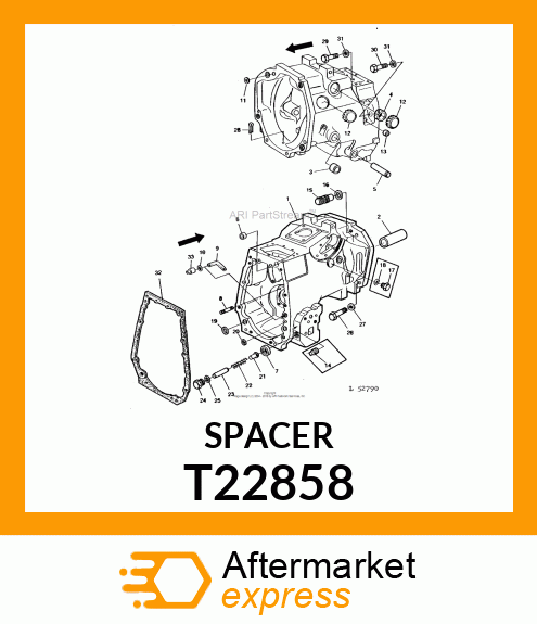 SEAT,VALVE T22858