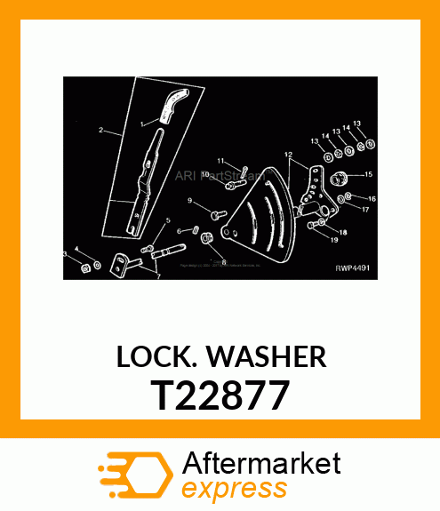 WASHER,SPRING T22877