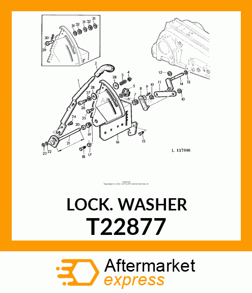 WASHER,SPRING T22877