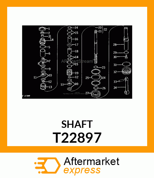 Steering Shaft T22897