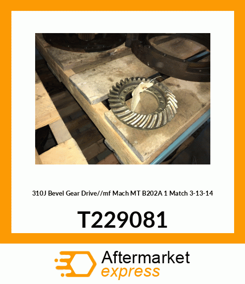 Bbevel Gear T229081