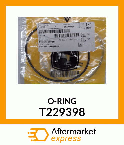 ORING T229398