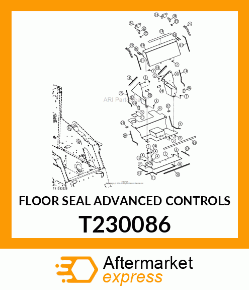 FLOOR SEAL ADVANCED CONTROLS T230086